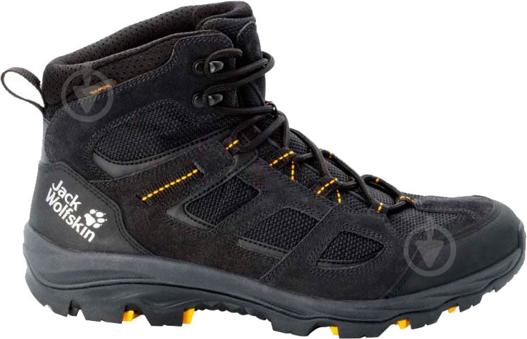 Черевики Jack Wolfskin VOJO 3 TEXAPORE MID M 4042461-6055 р.41 чорно-жовтий - фото 2