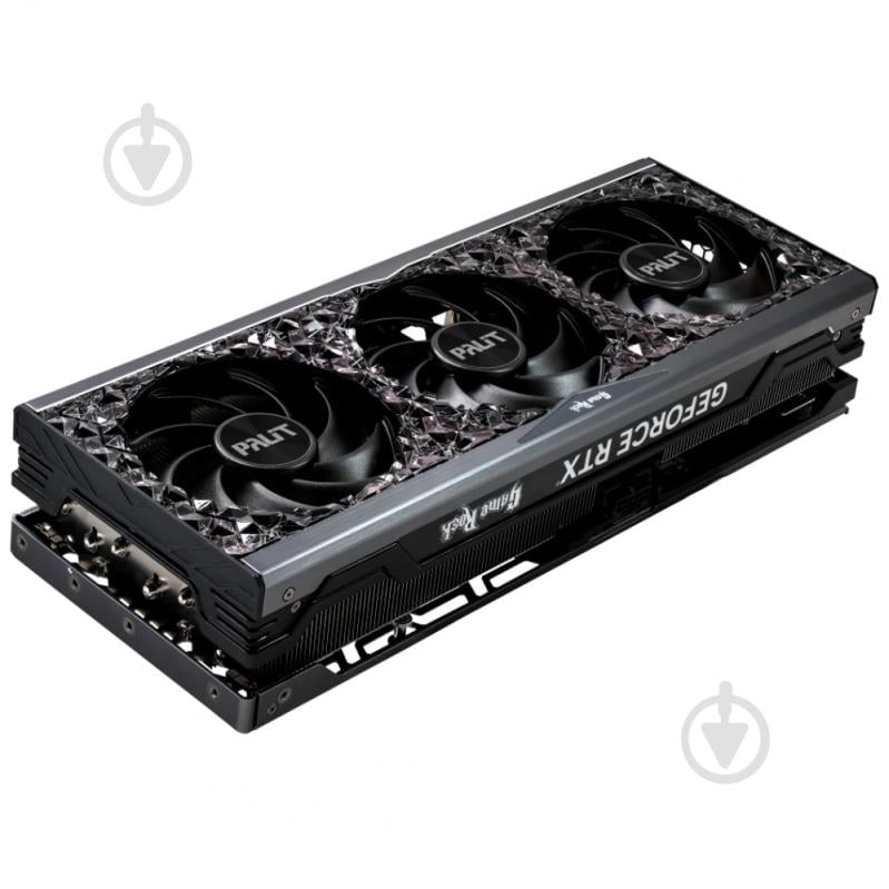 Видеокарта Palit NVIDIA GeForce RTX 4070 Ti GameRock OC 12GB GDDR6X 192bit (NED407TU19K9-1045G) - фото 4