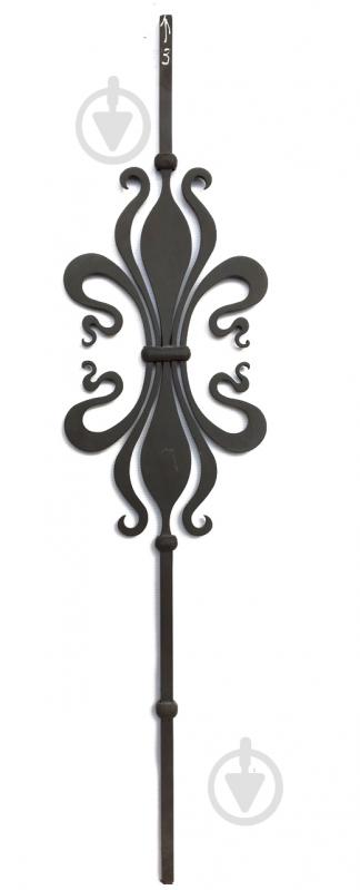 Стойка кованная Бастион №3 950х230 мм - фото 1 Стойка кованная Бастион №3 950х230 мм - фото 1