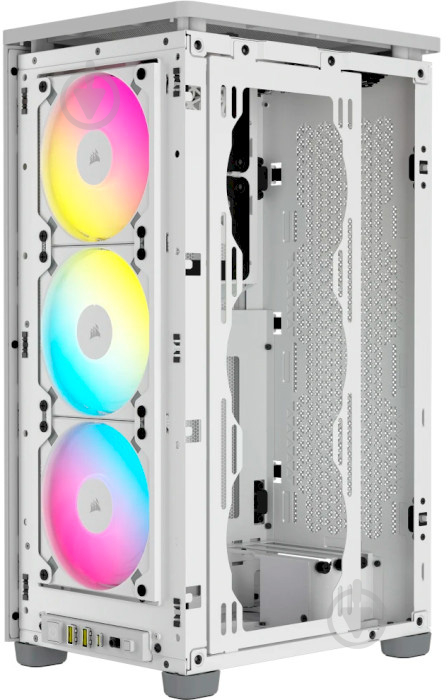 Корпус Corsair 2000D RGB Airflow White (CC-9011247-WW) без БЖ - фото 7