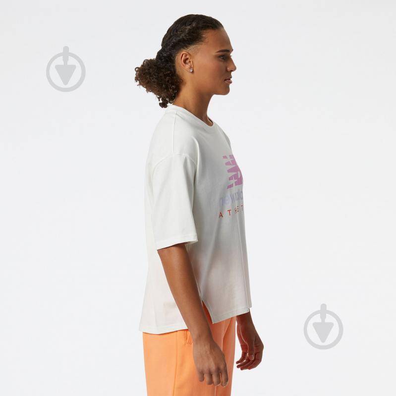 Футболка New Balance WT21503SST р.XL бежевий - фото 2