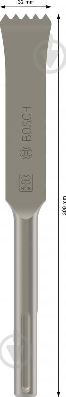 Зубило Bosch SDS-max 32x300 мм 1618601302 - фото 2