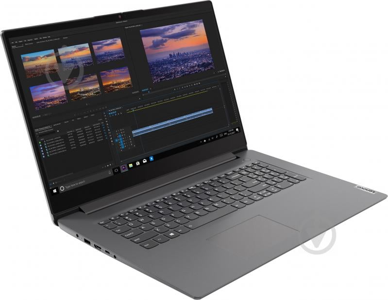 Ноутбук Lenovo V17 G2 ITL 17,3" (82NX00DQRA) iron grey - фото 2