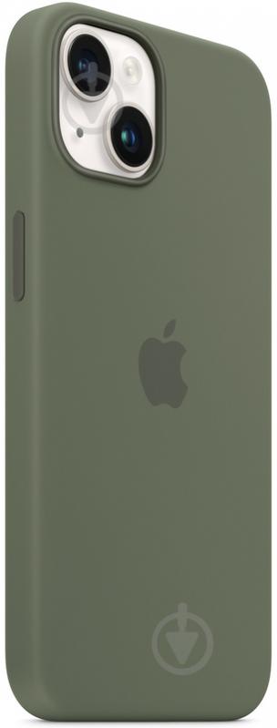 Чохол Apple Silicone Case with MagSafe для Apple iPhone 14 olive (MQU83ZE/A) - фото 2