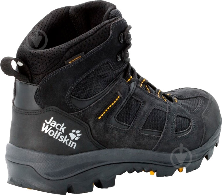 Черевики Jack Wolfskin VOJO 3 TEXAPORE MID M 4042461-6055 р.46 чорно-жовтий - фото 2