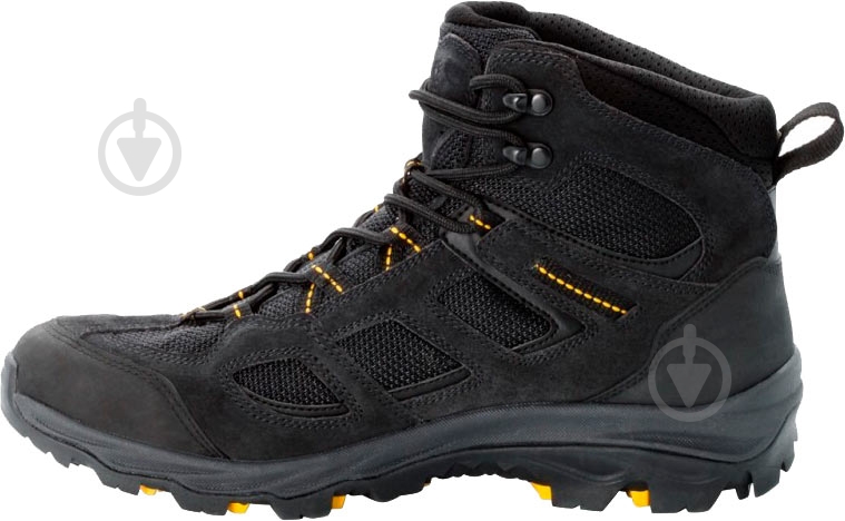 Черевики Jack Wolfskin VOJO 3 TEXAPORE MID M 4042461-6055 р.46 чорно-жовтий - фото 6