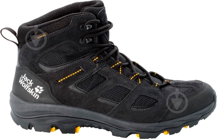 Черевики Jack Wolfskin VOJO 3 TEXAPORE MID M 4042461-6055 р.46 чорно-жовтий - фото 5