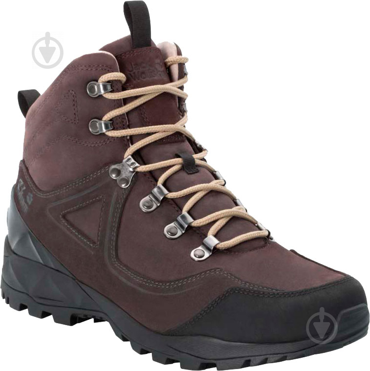 Черевики Jack Wolfskin CASCADE HIKE XTL MID M 4043841-5231 р.41 чорний із темно-коричневим - фото 1