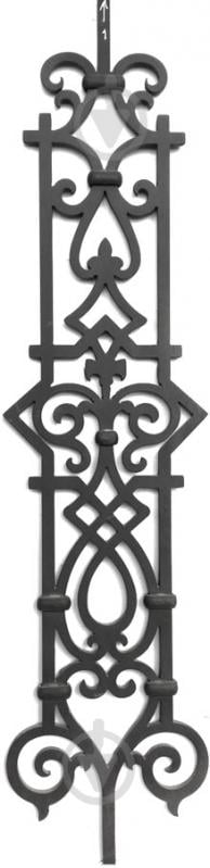 Стойка кованная Бастион №13 950x228 мм - фото 1