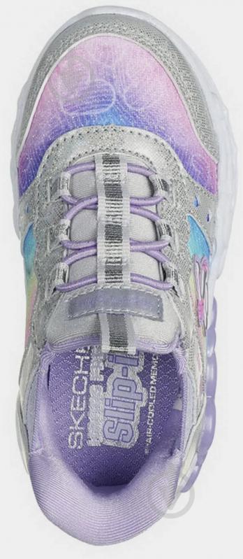 Кроссовки Skechers INFINITE HEART LIGHTS 303755N SMLT р.23 разноцветные - фото 3