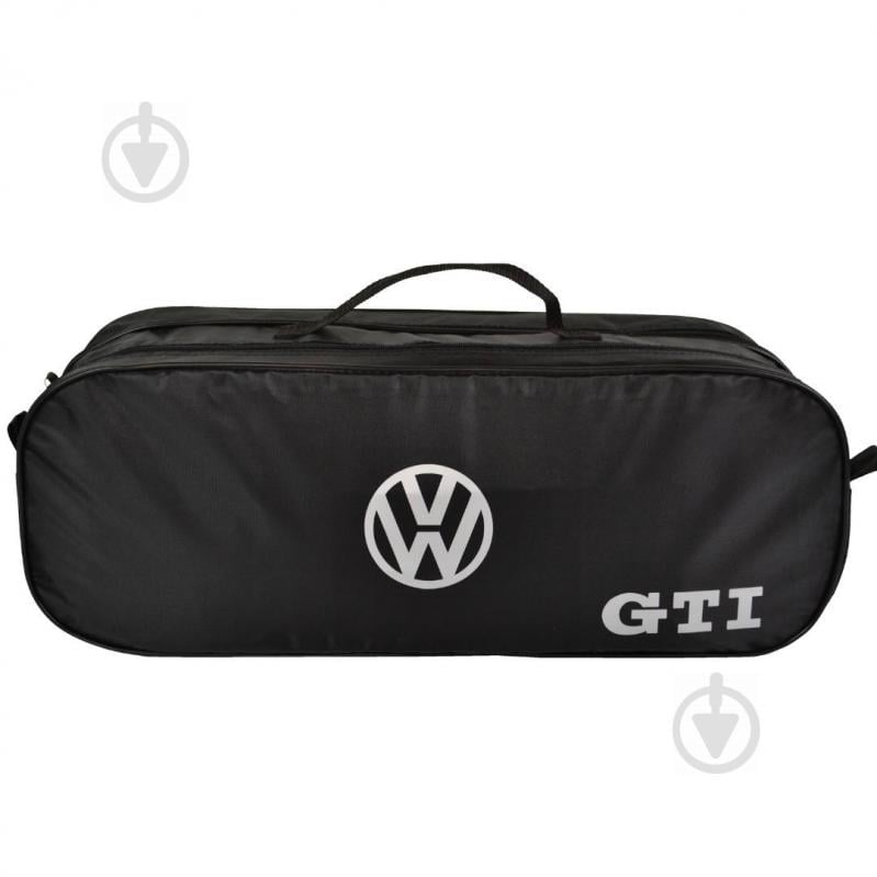 Сумка-органайзер в багажник Volkswagen GTI 50х18х18 см 03-103-2Д Poputchik чорний - фото 1