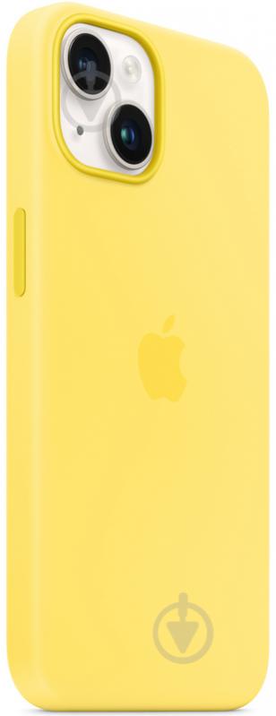 Чохол Apple Silicone Case with MagSafe для Apple iPhone 14 canary yellow (MQU73ZE/A) - фото 2