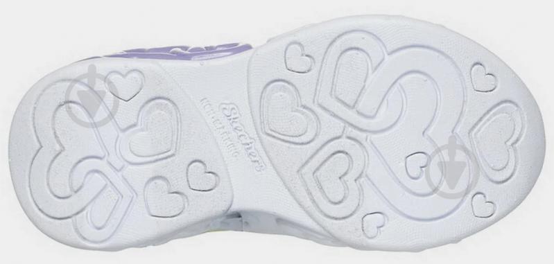 Кроссовки Skechers INFINITE HEART LIGHTS 303755N SMLT р.25 разноцветные - фото 4