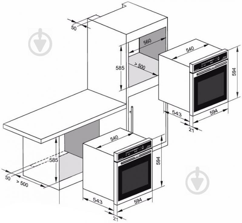 Духовой шкаф Kaiser EH 6363 - фото 6