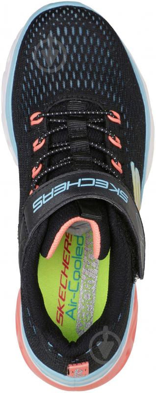 Кросівки для дівчаток Skechers Glide-Step 302472L BBLP р.36 чорні - фото 4