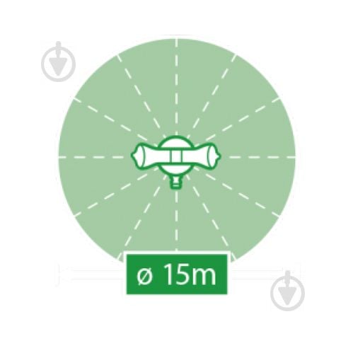 Дождеватель Hozelock круговой 177 м² - фото 2