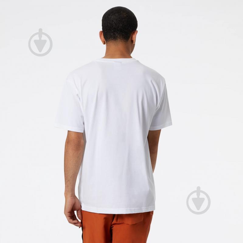 Футболка New Balance MT21509WT р.XL белый - фото 3