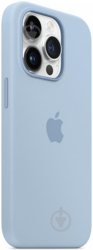 Чохол Apple Silicone Case with MagSafe для Apple iPhone 14 Pro sky (MQUJ3ZE/A) - фото 2