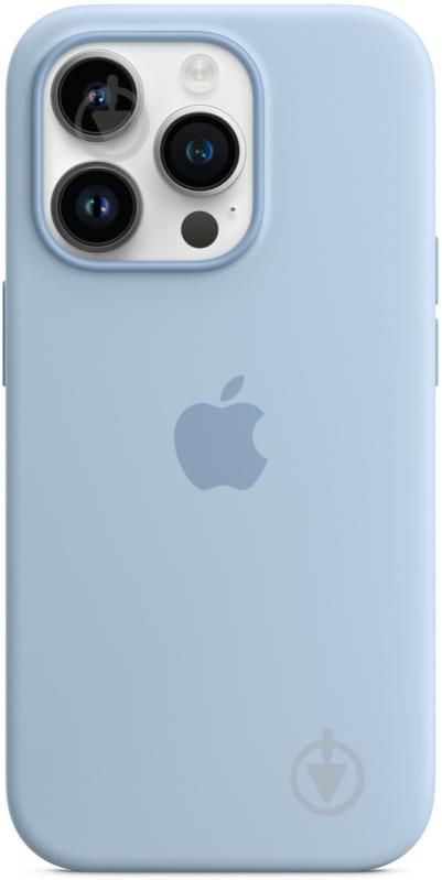 Чохол Apple Silicone Case with MagSafe для Apple iPhone 14 Pro sky (MQUJ3ZE/A) - фото 1