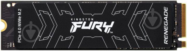 SSD-накопитель Kingston Fury Renegade 2280 500GB M.2 PCI Express 4.0 x4 3D TLC NAND (SFYRS/500G) - фото 2