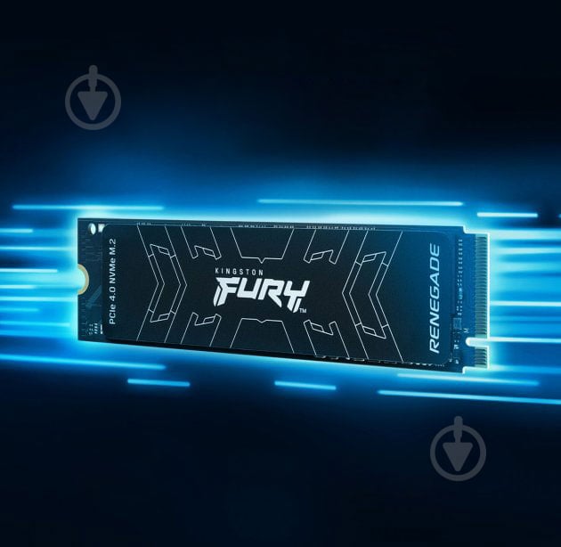 SSD-накопитель Kingston Fury Renegade 2280 500GB M.2 PCI Express 4.0 x4 3D TLC NAND (SFYRS/500G) - фото 14