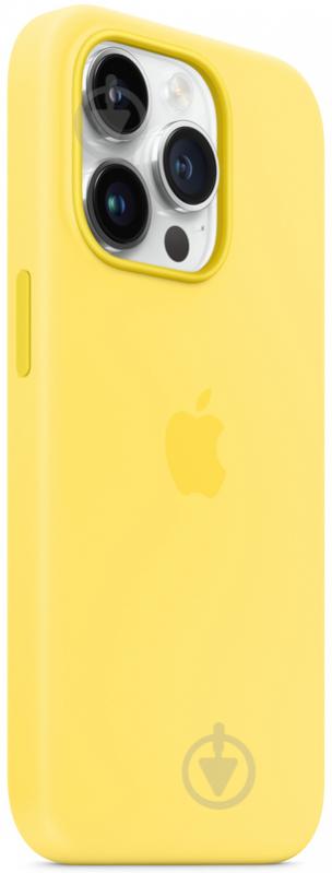 Чохол Apple Silicone Case with MagSafe для Apple iPhone 14 Pro canary yellow (MQUG3ZE/A) - фото 2