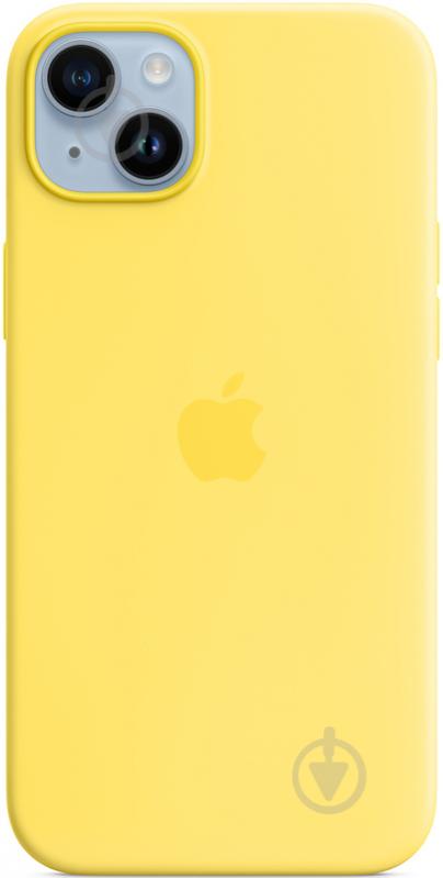 Чохол Apple Silicone Case with MagSafe для Apple iPhone 14 Plus canary yellow (MQUC3ZE/A) - фото 1