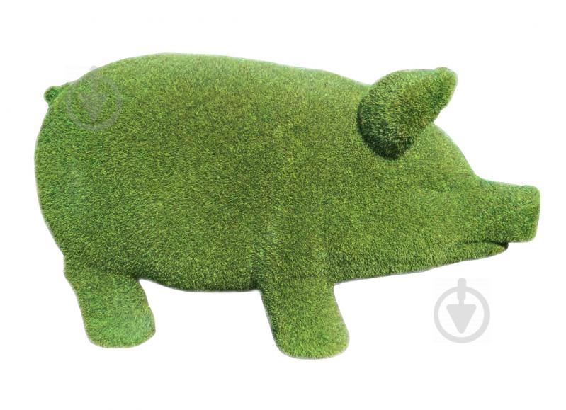 Фигурка декоративная Engard PG-01 Green pig 35х15х18 см - фото 1