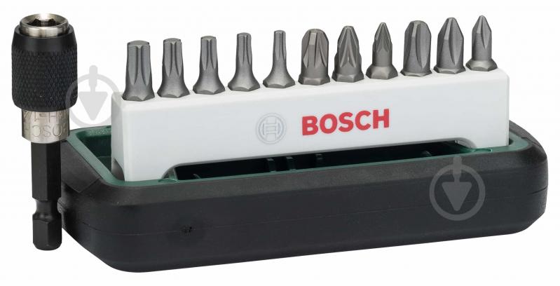 Набір біт Bosch Standard 12 шт. 2608255993 - фото 1 Набір біт Bosch Standard 12 шт. 2608255993 - фото 1