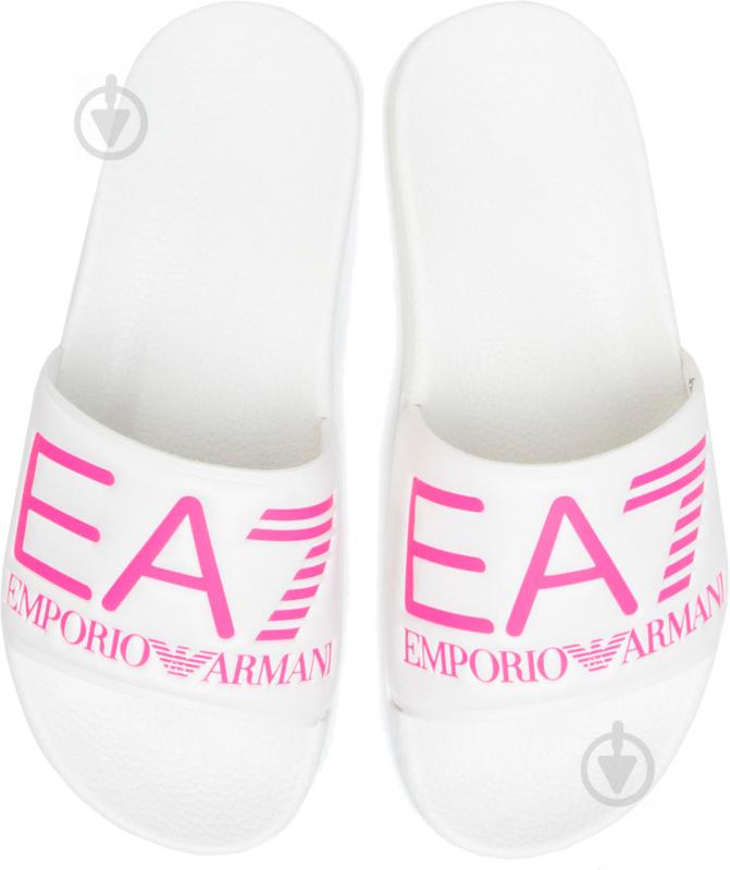 Шльопанці EA7 Slipper XCP001-XCC22-M499 р.35 білий - фото 5