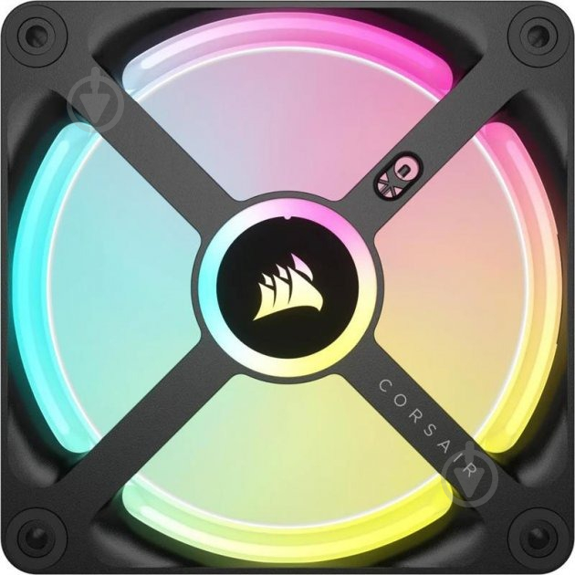 Корпусний кулер Corsair iCUE Link QX120 RGB PWM black - фото 3