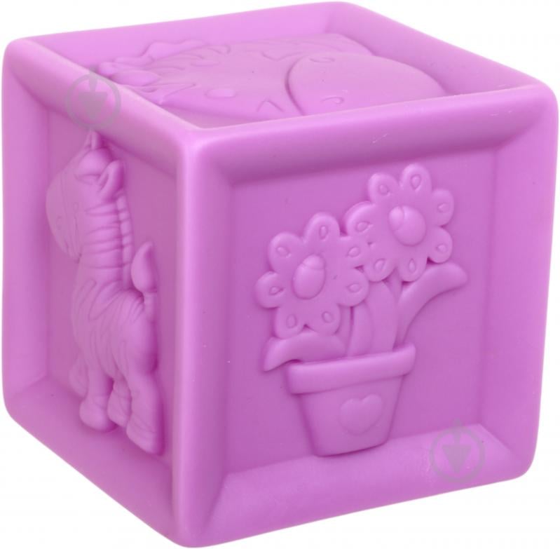 Набор игрушек для купания Jia Cheng кубики текстурные красочные 6 шт. OTG0975515 - фото 4