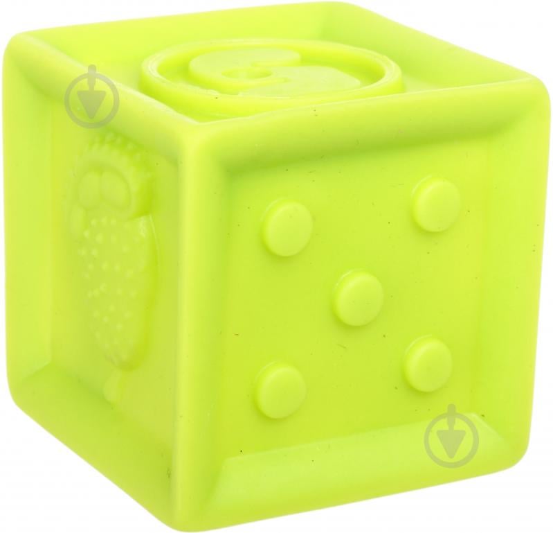 Набор игрушек для купания Jia Cheng кубики текстурные красочные 6 шт. OTG0975515 - фото 5