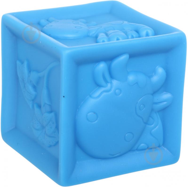 Набор игрушек для купания Jia Cheng кубики текстурные красочные 6 шт. OTG0975515 - фото 7