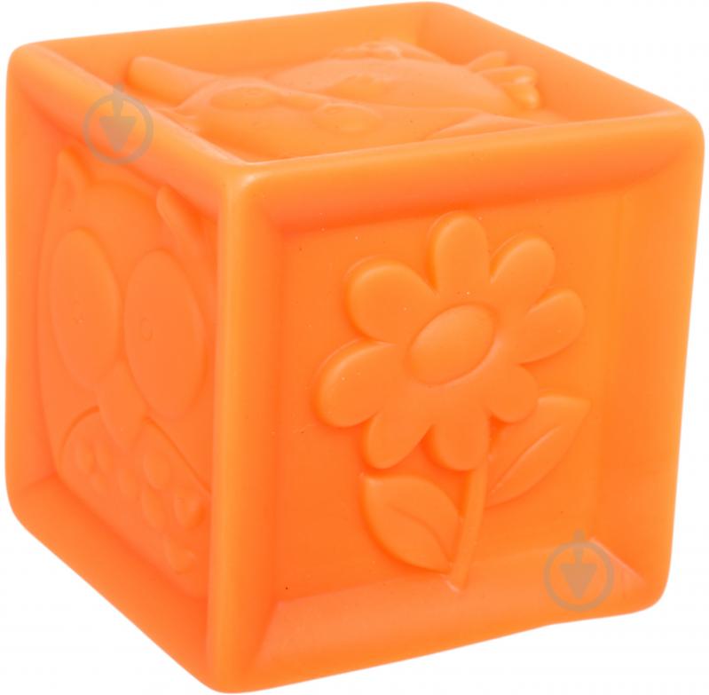 Набор игрушек для купания Jia Cheng кубики текстурные красочные 6 шт. OTG0975515 - фото 8