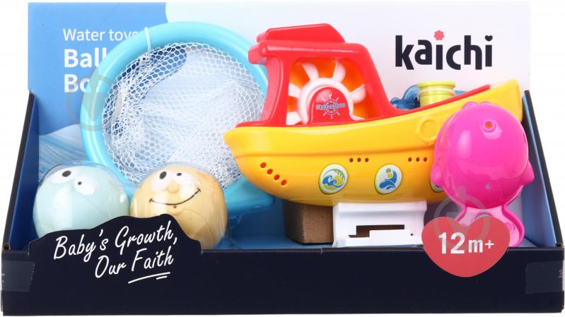 Набір іграшок для купання Kaichi 5 шт. барвисті OTG0978809 - фото 6