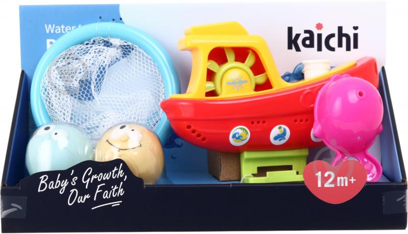 Набір іграшок для купання Kaichi 5 шт. барвисті OTG0978809 - фото 5