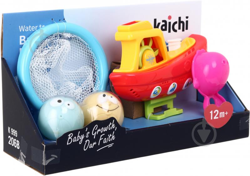 Набір іграшок для купання Kaichi 5 шт. барвисті OTG0978809 - фото 1