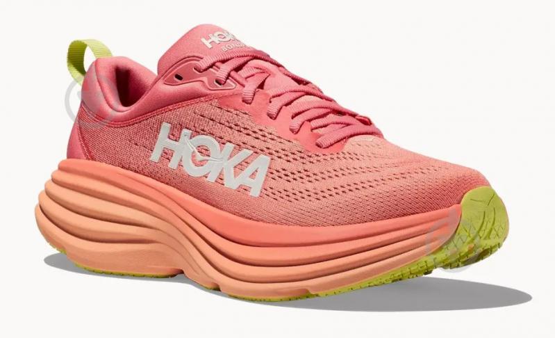 Кроссовки женские демисезонные Hoka BONDI 8 1127952-CPPY р.37 1/3 розовые - фото 2