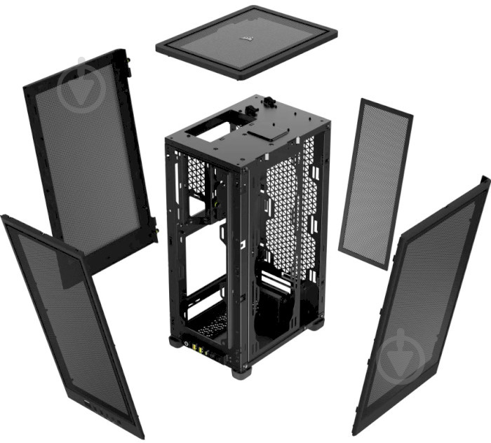 Корпус Corsair 2000D Airflow Black (CC-9011244-WW) без БЖ - фото 9