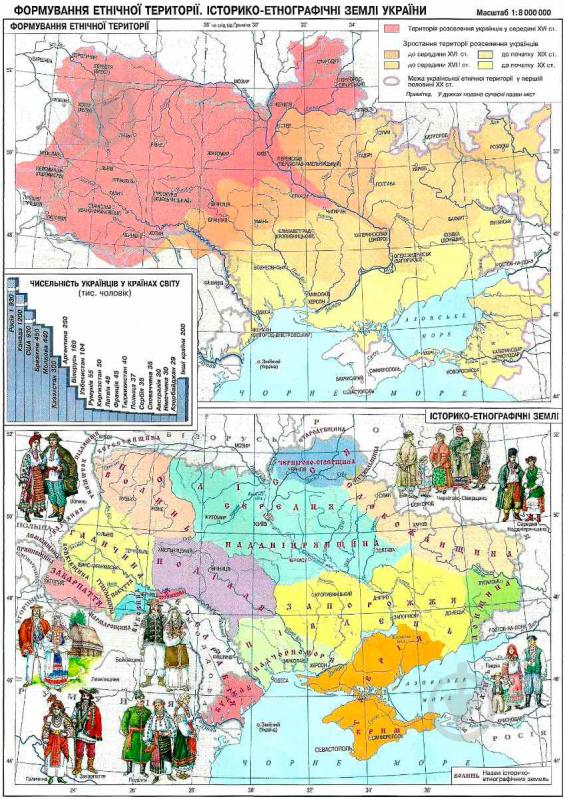 Атлас Географія України для 8 класу АНТЕКС.К - фото 4