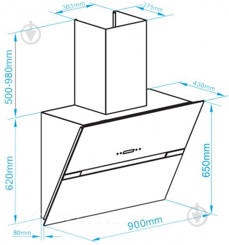 Витяжка Kaiser AT 9407 NF - фото 2 Витяжка Kaiser AT 9407 NF - фото 2
