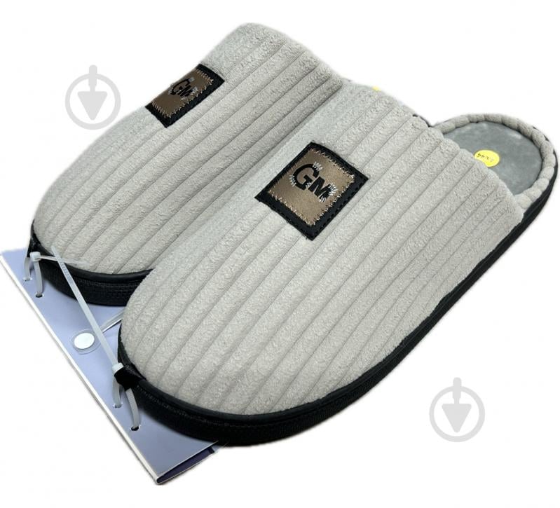 Тапки домашние Gemelli Хайди р.45/46 серый - фото 1 Тапки домашние Gemelli Хайди р.45/46 серый - фото 1