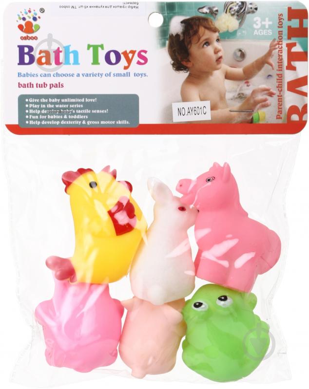 Набор игрушек для купания Osboo 6 шт. красочные OTG0973087 - фото 1 Набор игрушек для купания Osboo 6 шт. красочные OTG0973087 - фото 1