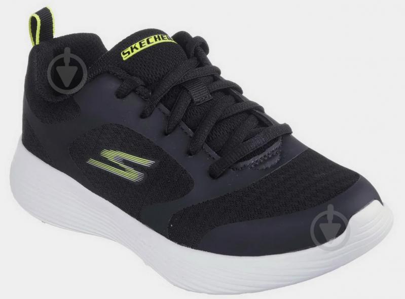 Кросівки Skechers GO RUN 400 V2 405097L BKYL р.33,5 чорні - фото 3