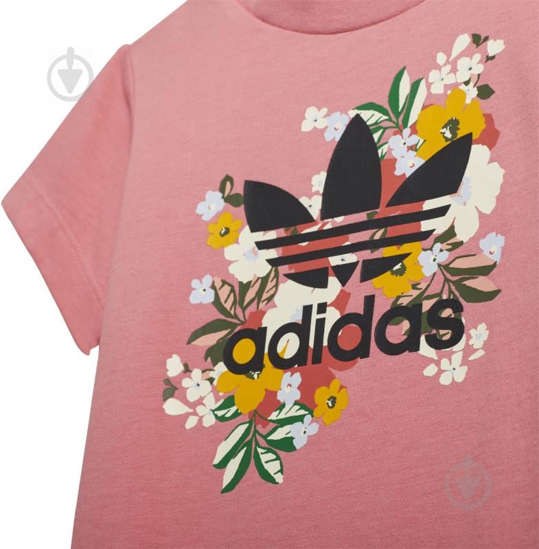 Комплект детской одежды Adidas TEE DRESS SET GN2260 р. 86 розовый - фото 7