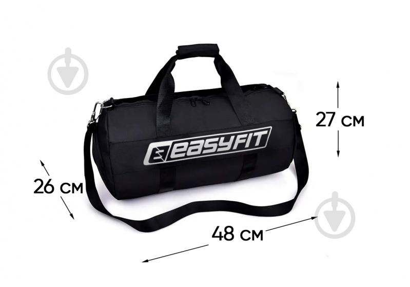 Спортивная сумка EasyFit ActivePack EF-8002 35 л черный - фото 3