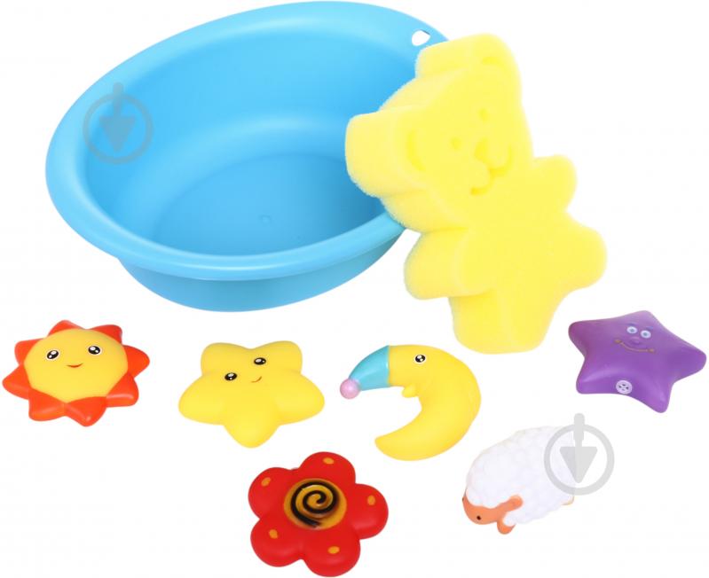Набір іграшок для купання Osboo 8 шт. барвисті OTG0973081 - фото 4