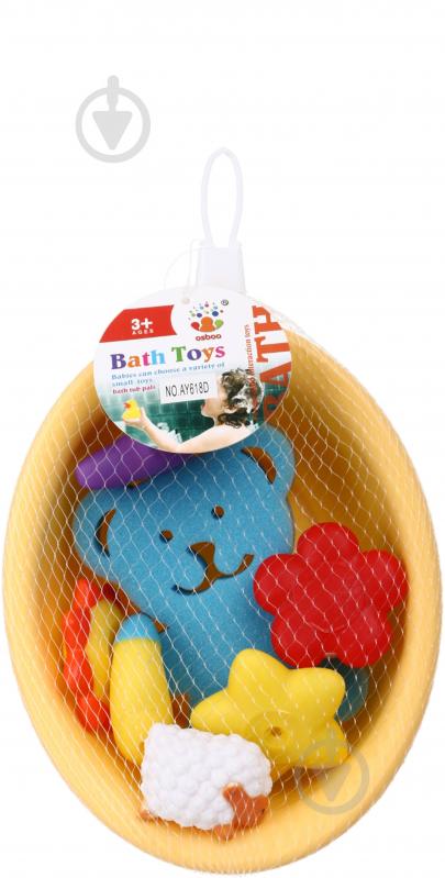 Набір іграшок для купання Osboo 8 шт. барвисті OTG0973081 - фото 1