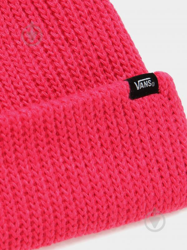 Шапка Vans Core Basic Wmns Beanie VN0A34GVZBS1 р.one size бордовый - фото 2